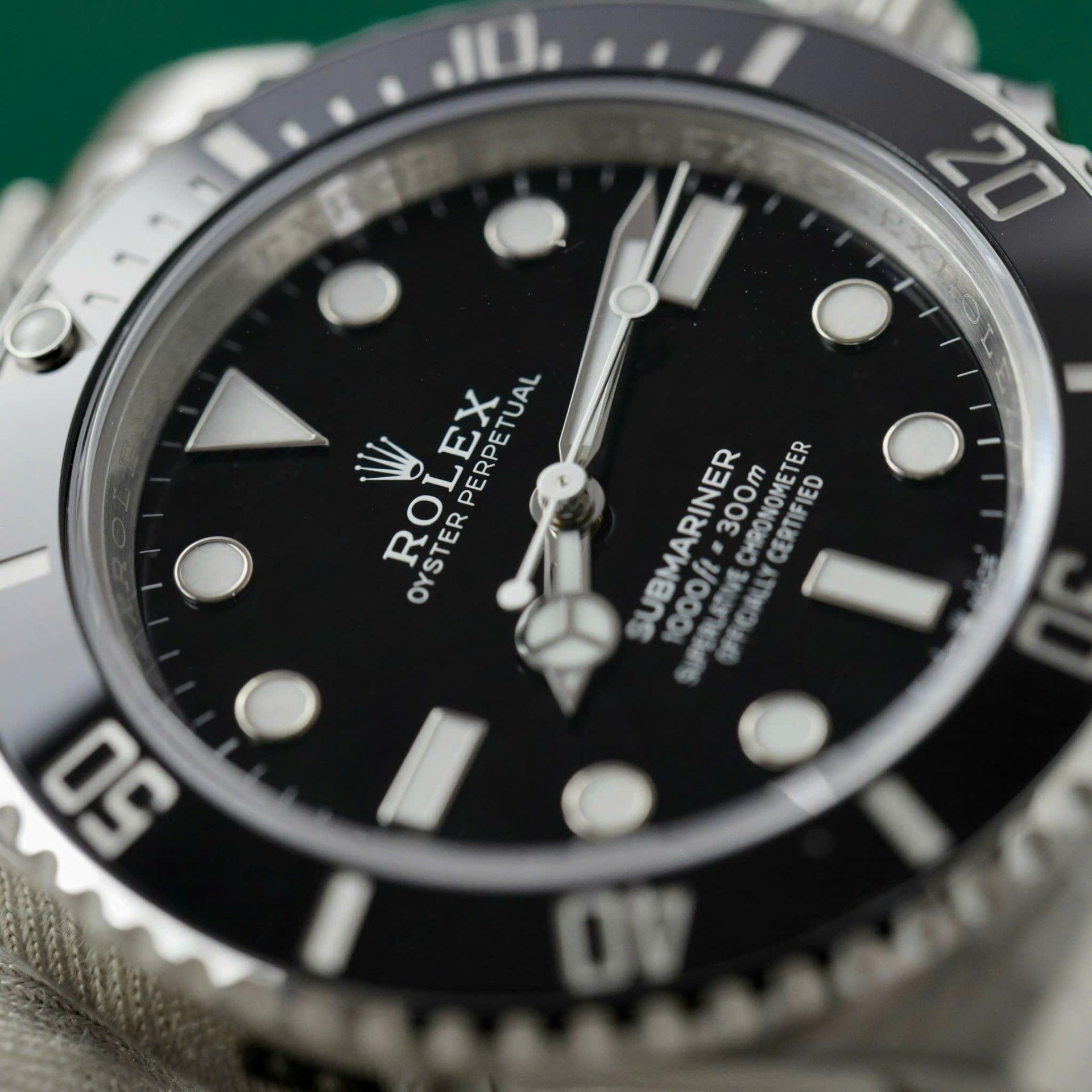 Rolex Submariner 114060 No Date 904L Steel Black Dial 40mm Oyster Super Clone