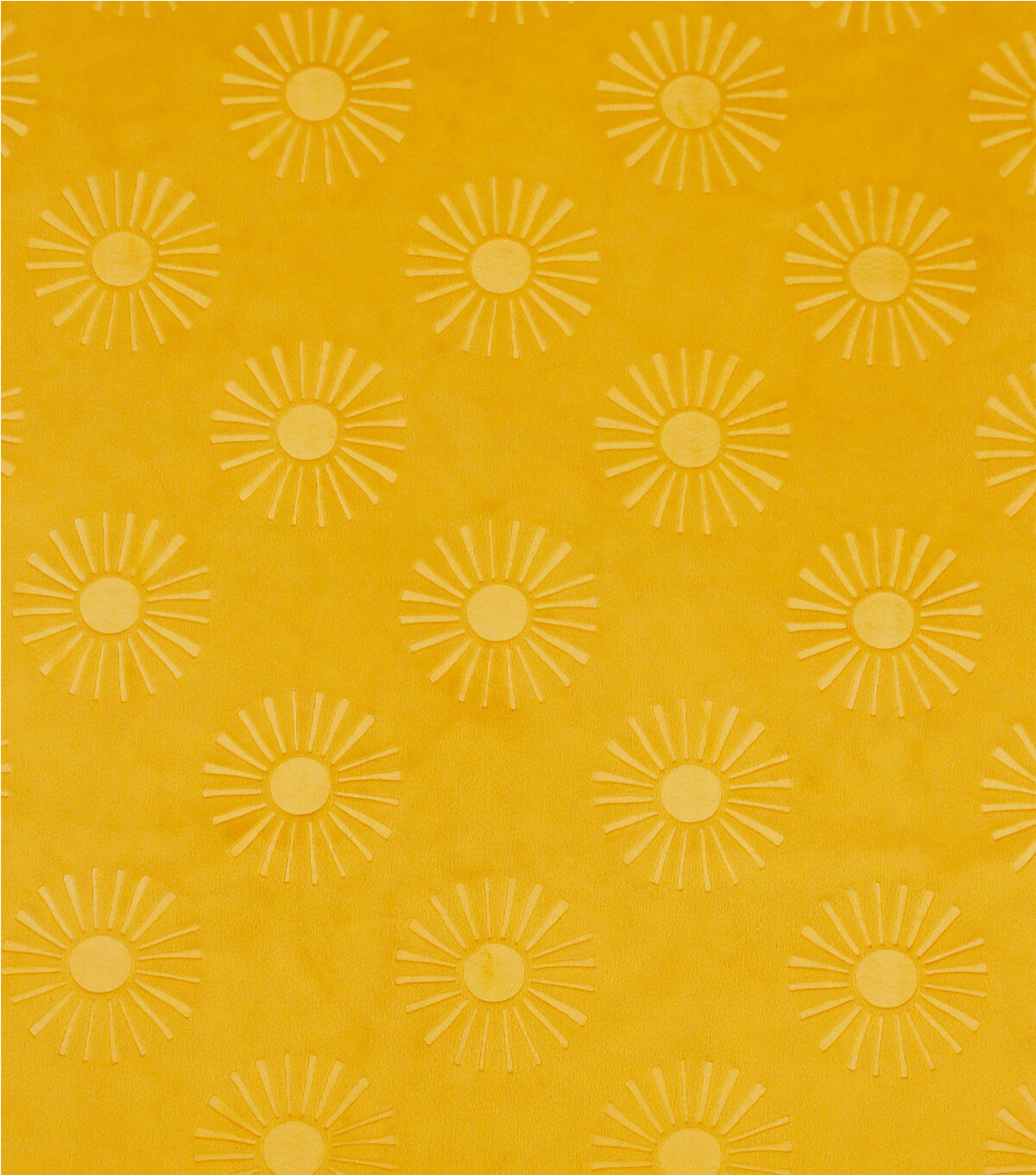 Soft & Minky Sun Embellished Polyester Fleece Fabric