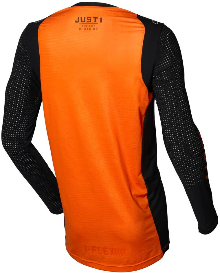 Just1 Youth Flex Motocross Jersey, Orange/Black