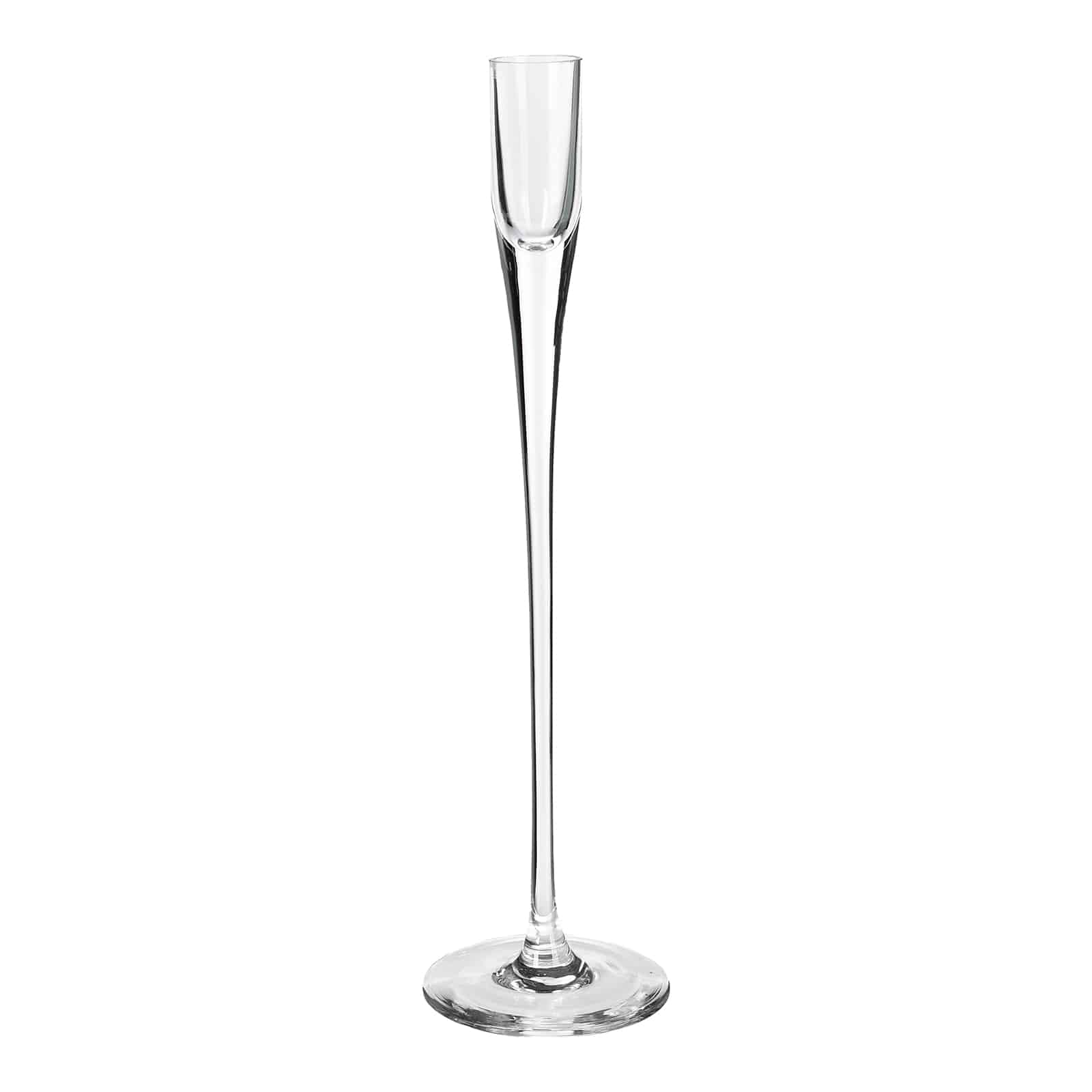 Stabkerzenhalter Klar Klar, ⌀ 7.5 cm, H 300 mm