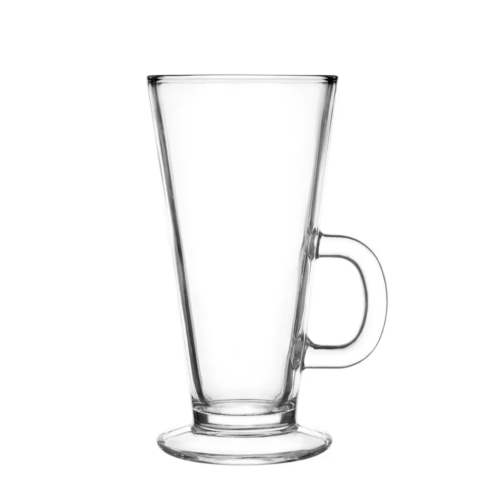 Glasmark Caffe Latte macchiato glazen Paris - glas - 6x - 250 ml