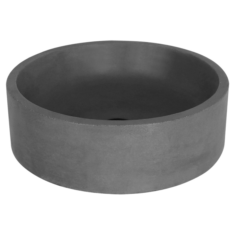 Vasque à poser Marba ronde gris foncé Ø 42 x 13 cm DIFFERNZ