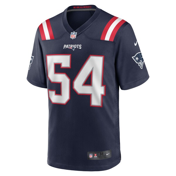 Jalen McKenzie New England Patriots Nike Team Game Jersey -  Navy