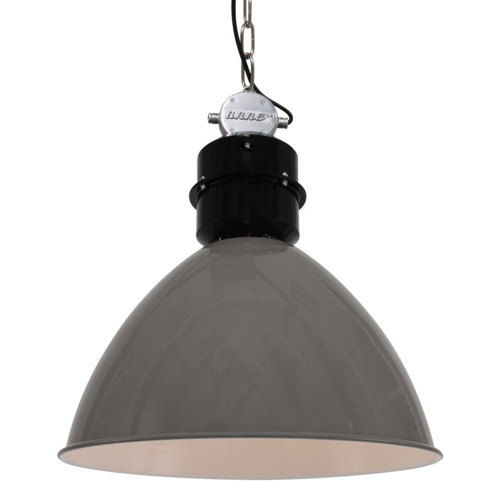 Anne Light & home hanglamp frisk - 1 lichts - 50x 210 cm - grijs