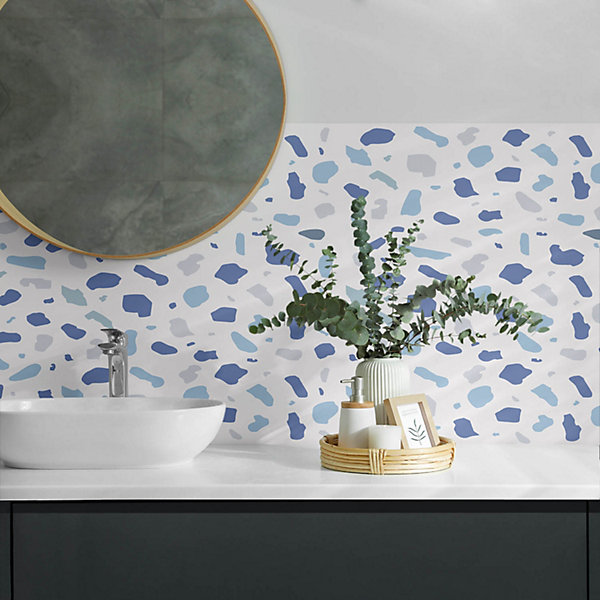 Panneau Mural Wallfluent 120x60 cm Motif De Feuilles En Arrière-Plan 1 pièce