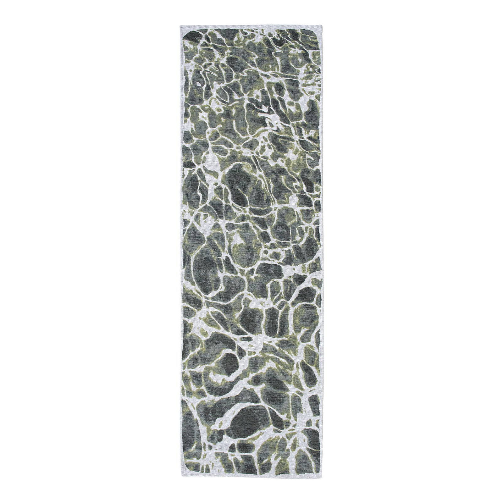 Louis De Poortere vloerkleed River - groen - 80x250cm