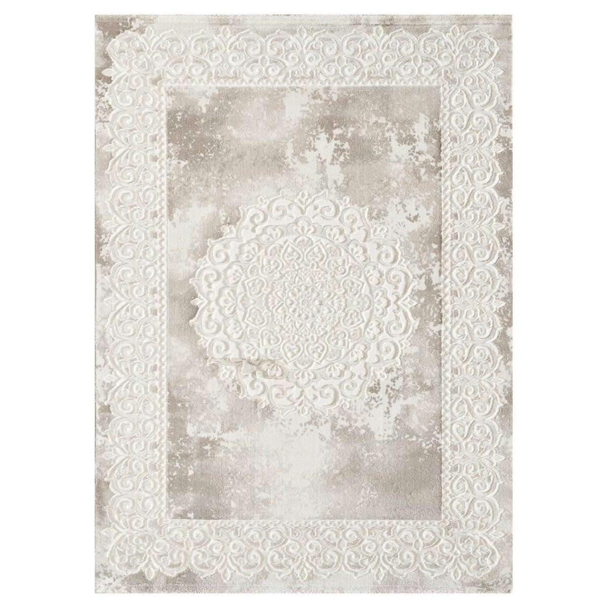 KHY BALROD - Tapis orient style beige 120x160