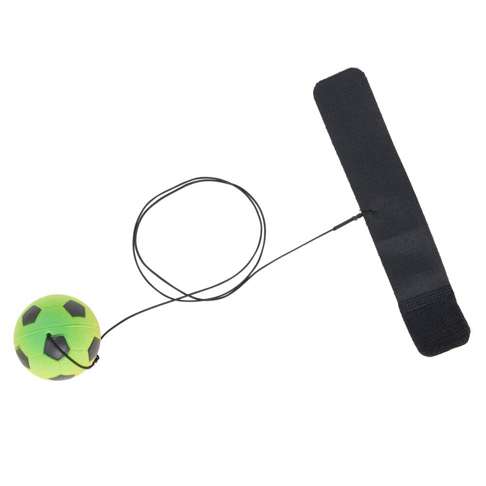 Balle rebondissante Ø6cm avec bracelet scratch