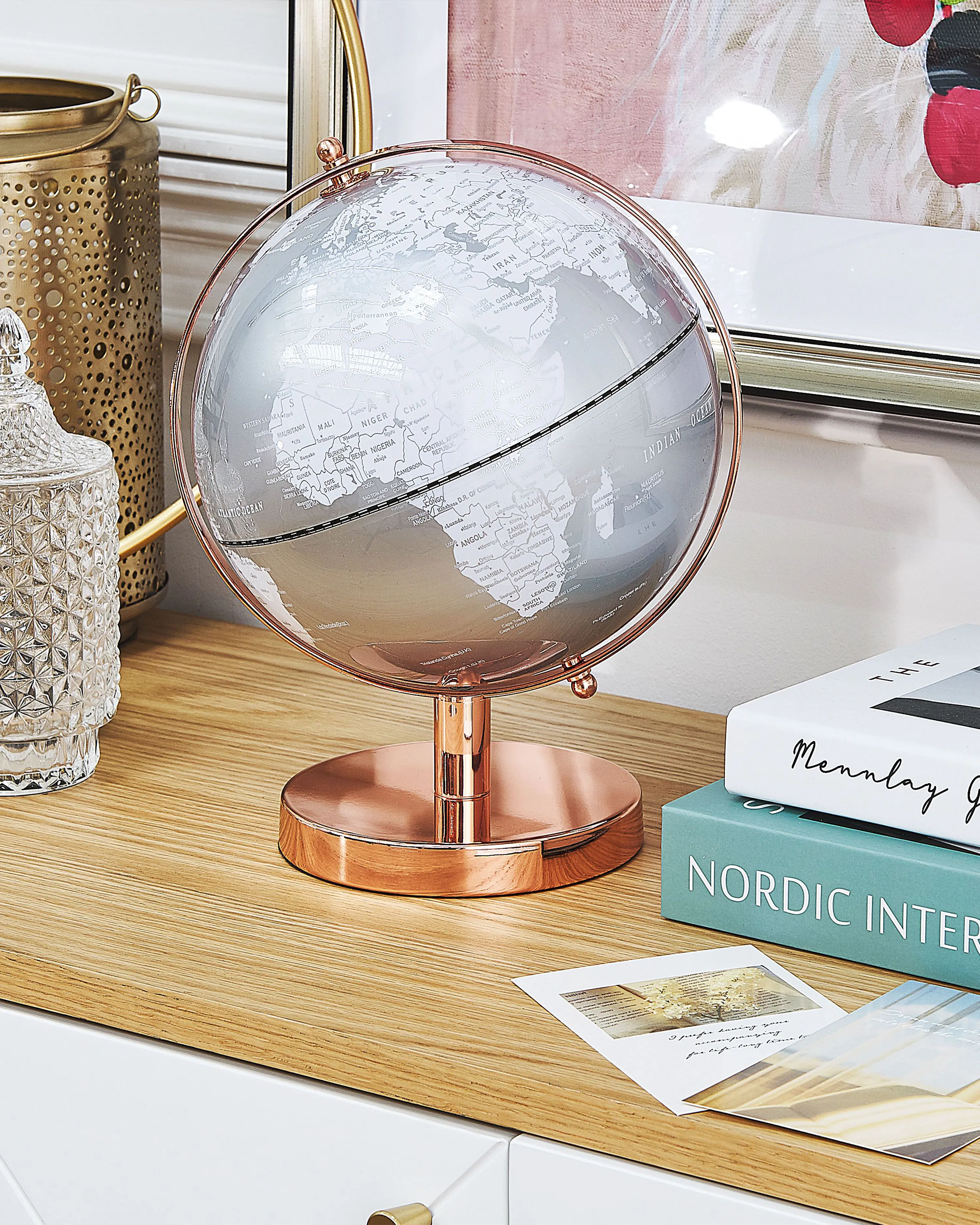 Globe CABOT Silver 28 cm