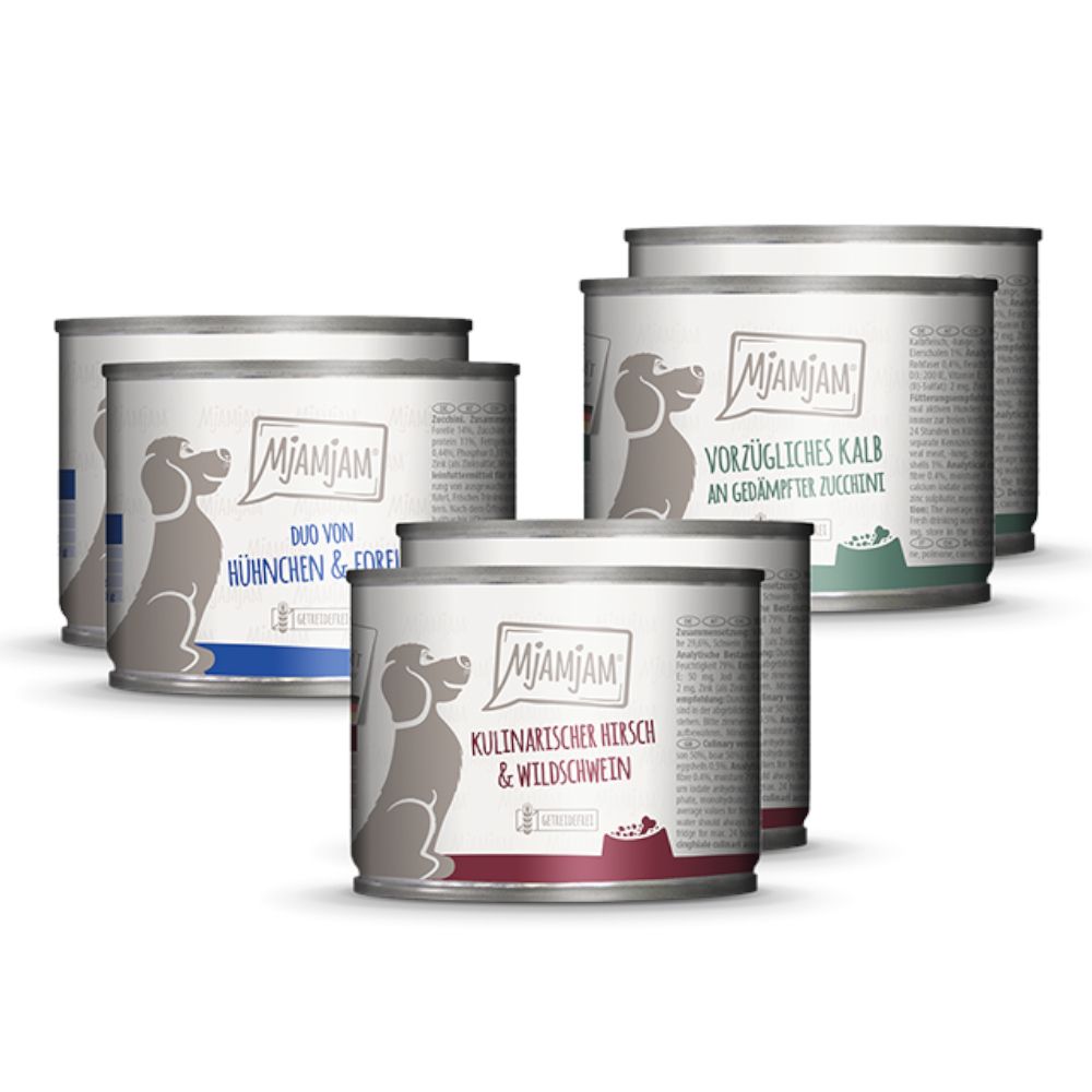 MjAMjAM Adult Dog Saver Pack 24 x 200g