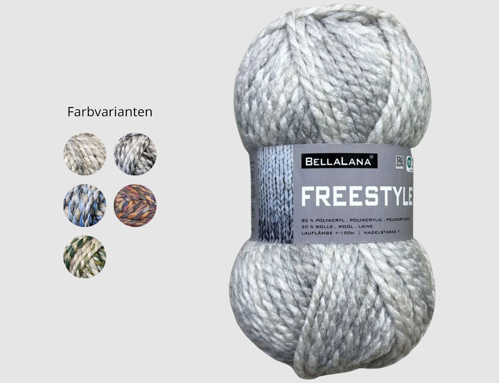 Strickgarn Freestyle