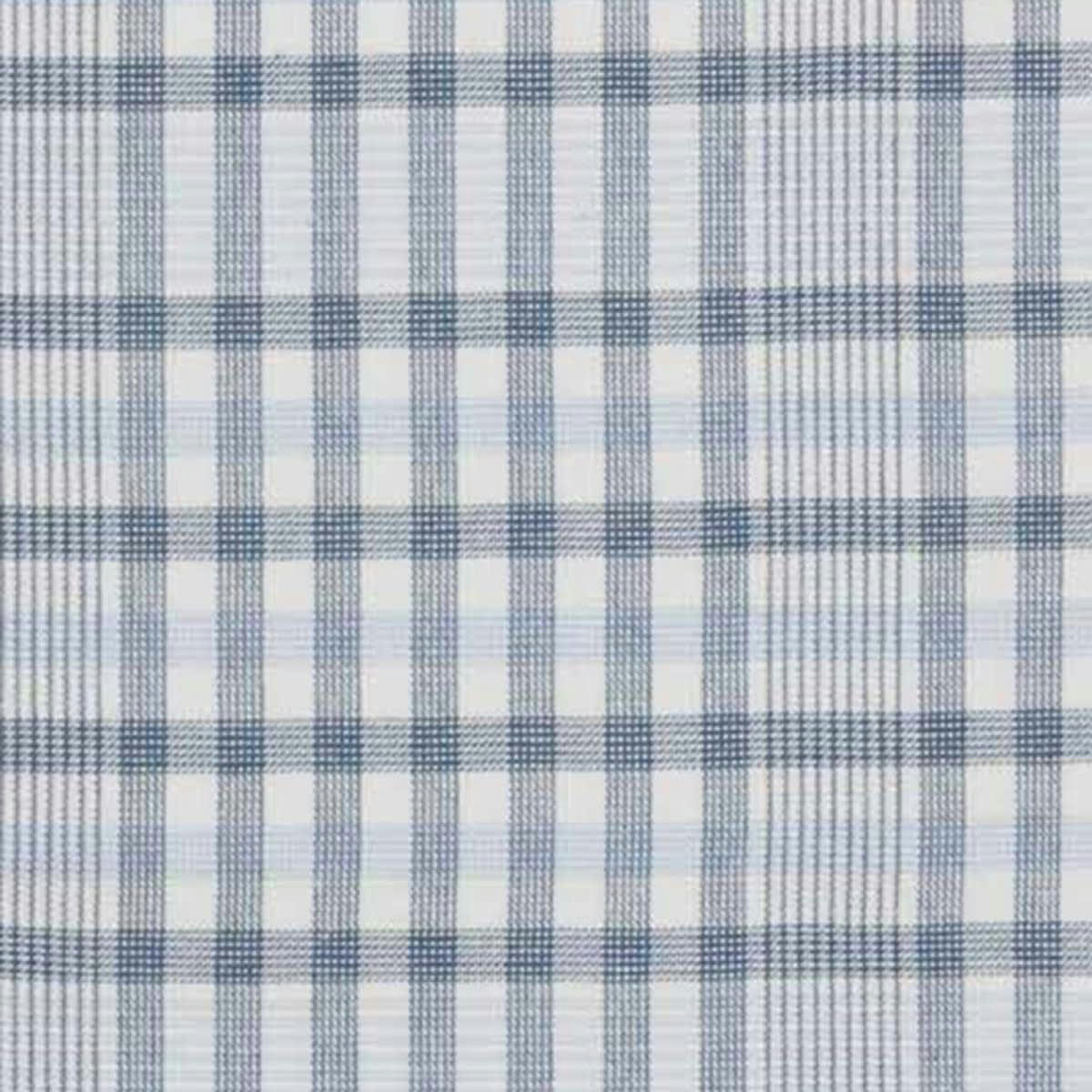 TEKSADA COUNTRY - 3 torchons double face Indigo 50x70 cm