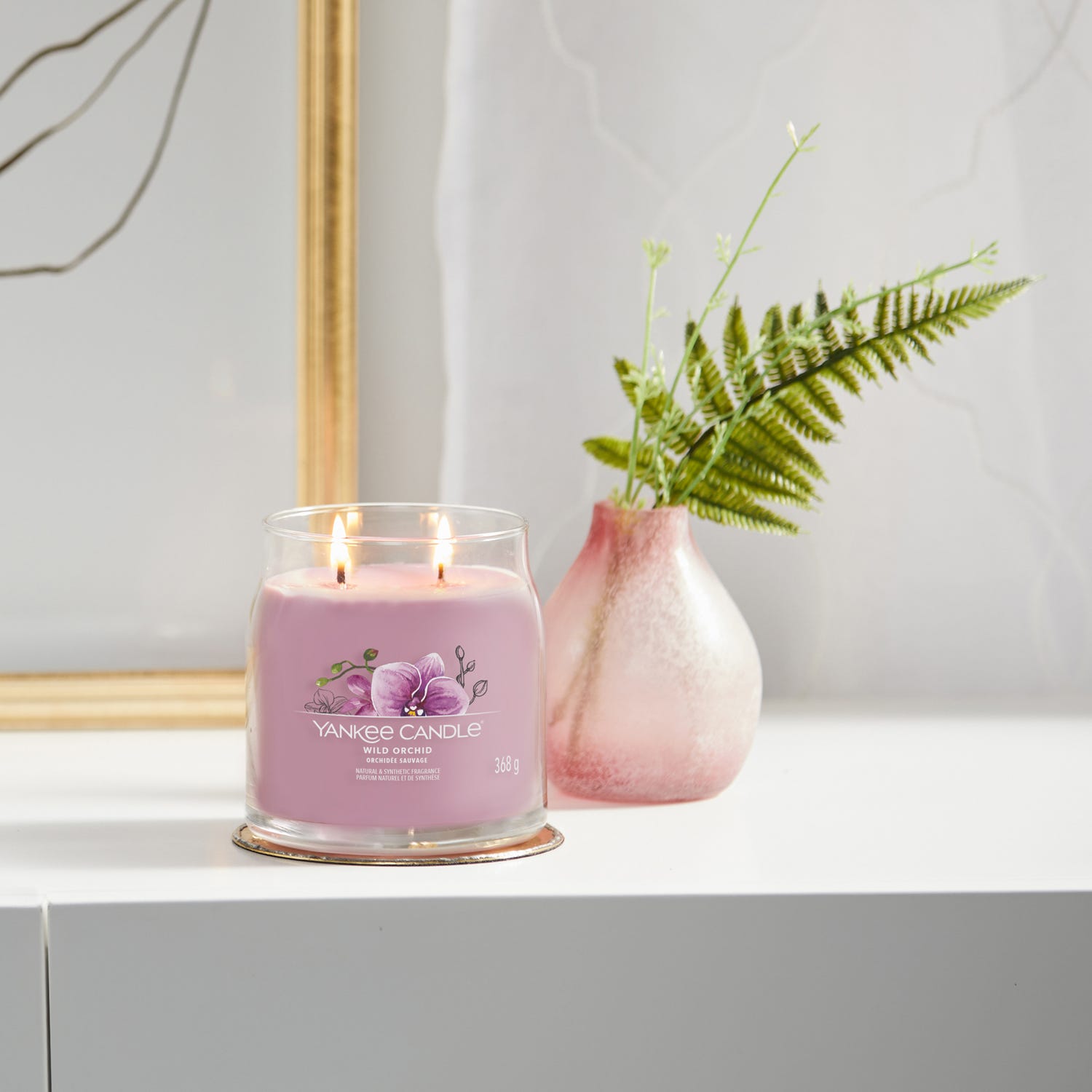 Wild Orchid, candela in giara media Yankee Candle