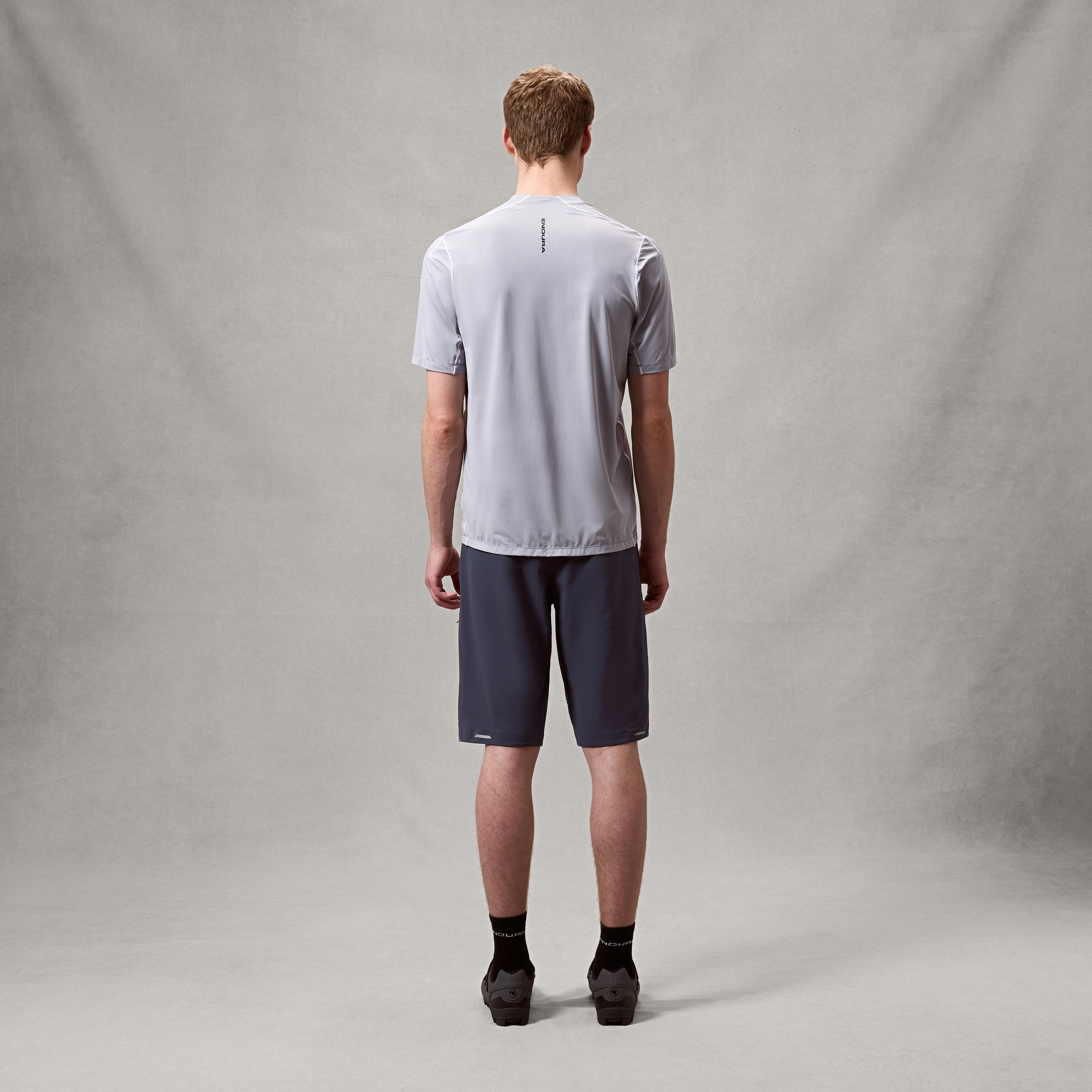 Men's AllTrack Rout S/S Tech Tee - Aluminium