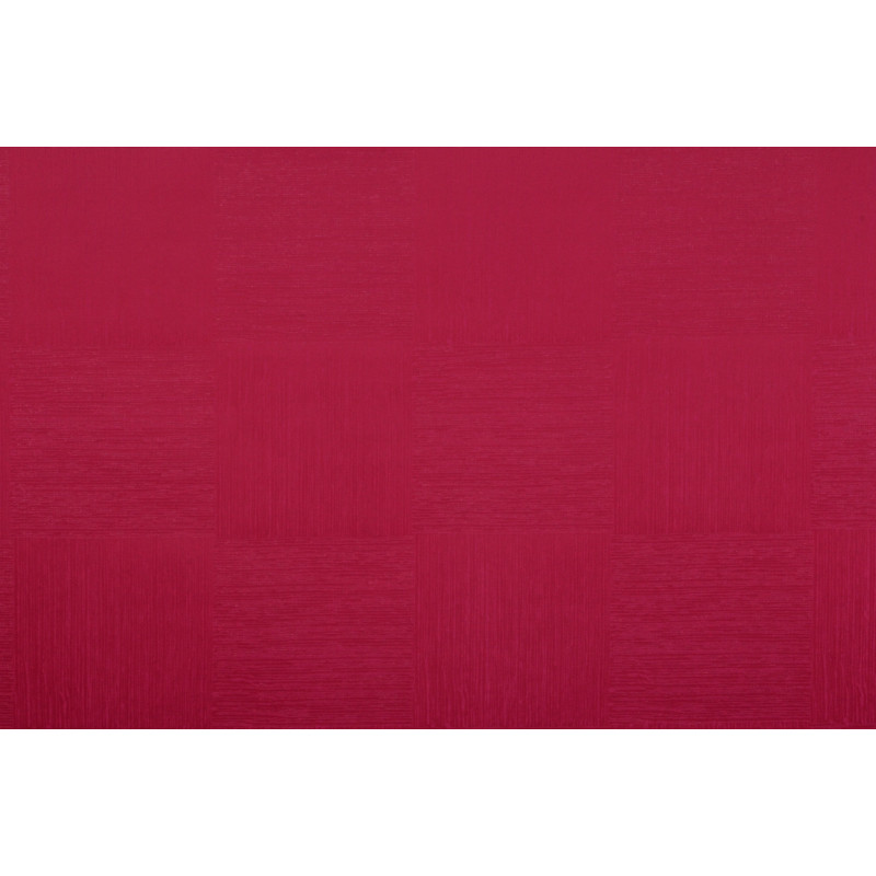 Nappe tissée jacquard New-York fuchsia 140 cm au mètre Q-TEX