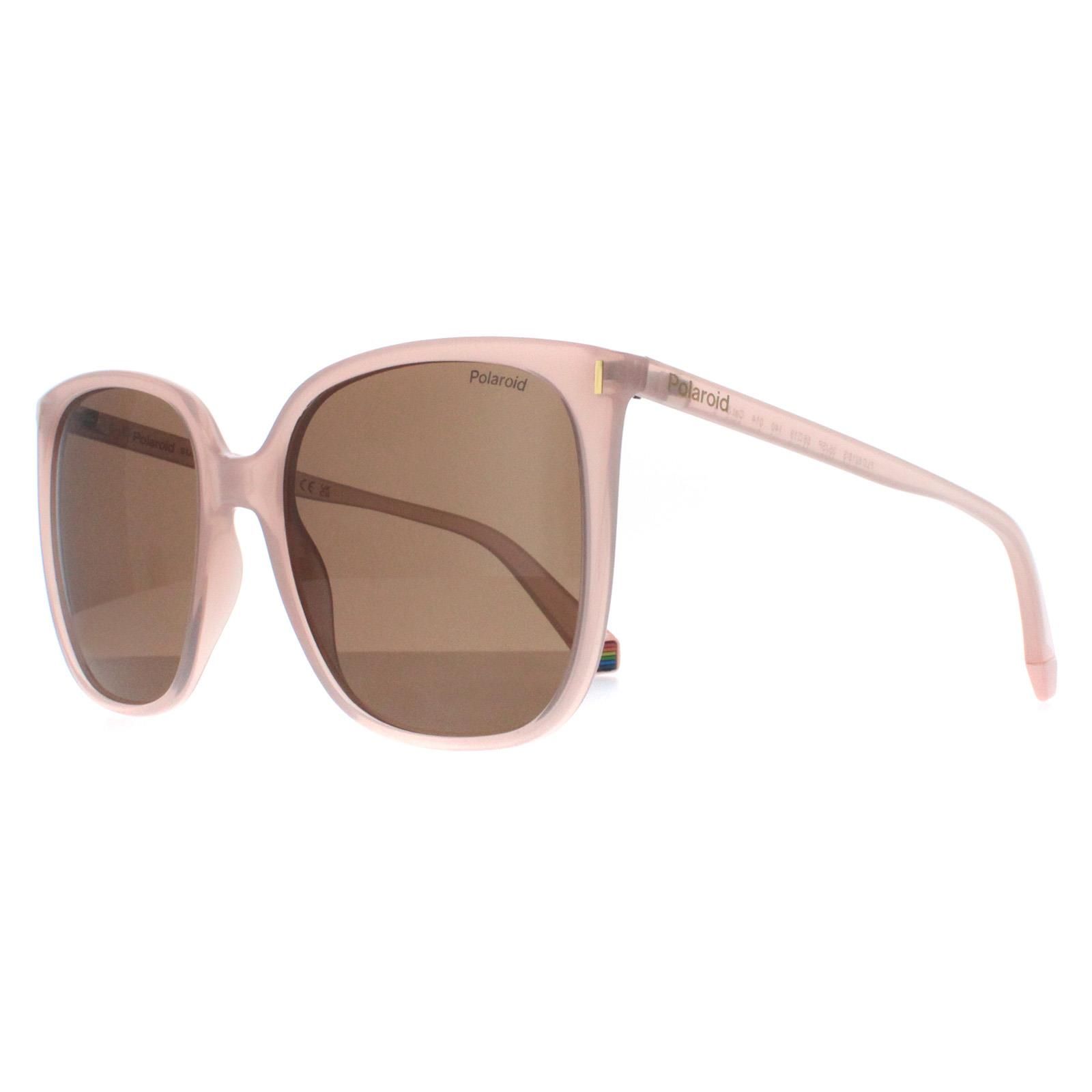Polaroid Square Pink Bronze Polarized PLD 6218/S