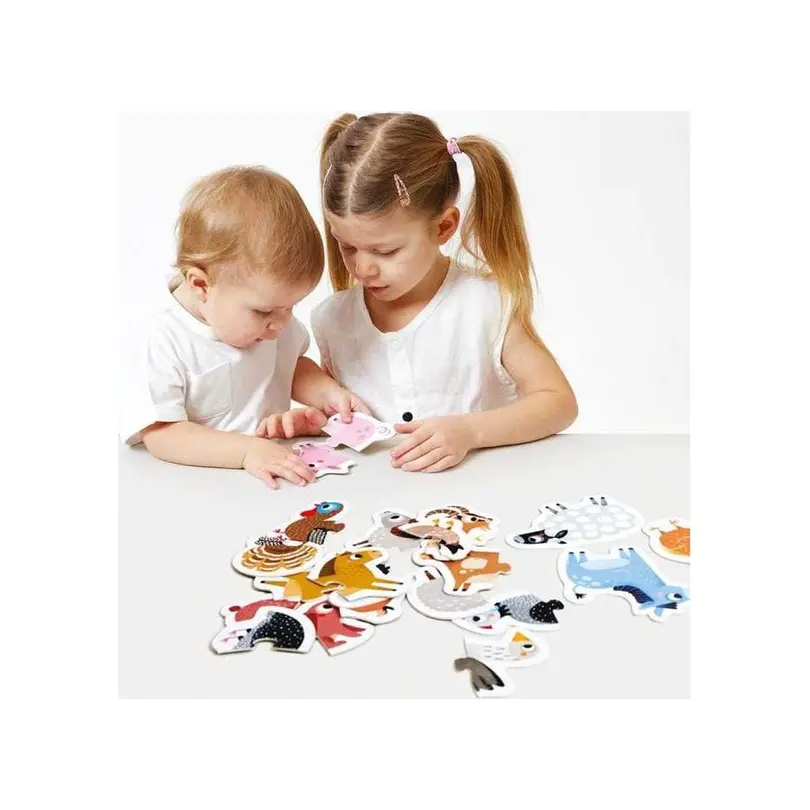 Puzzle 30-teilig Progressive Bauernhoftiere