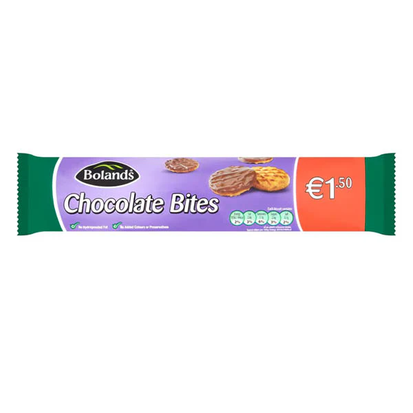 Bolands Chocolate Bites 135g