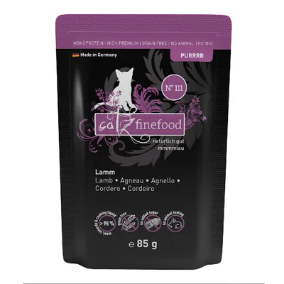 catz finefood Purrrr Wet Food Pouches 8 x 85g