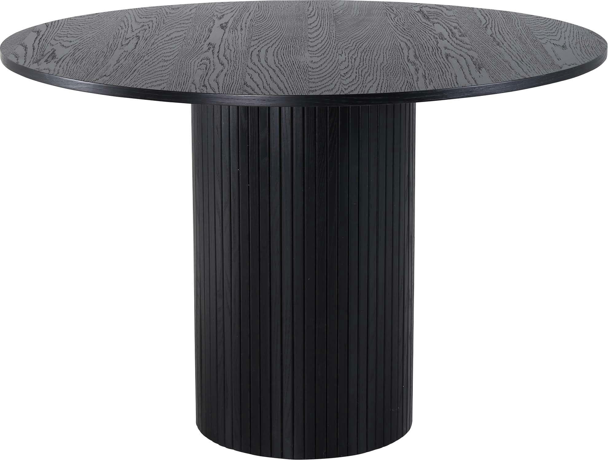 - Table ronde en mdf bianca 110 cm noir