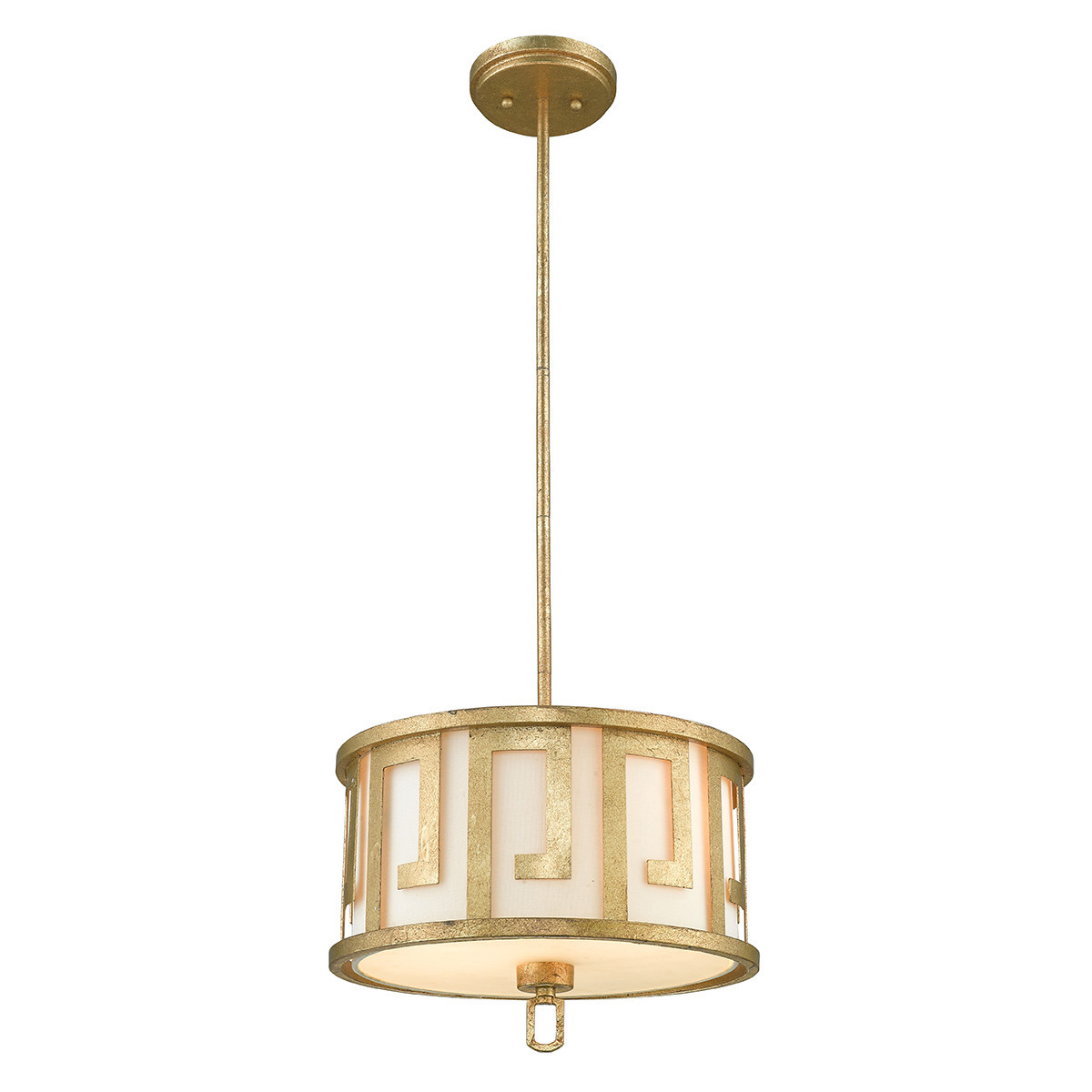 Lampa wisząca postarzane złoto Lemuria 2xE27x60W Gilded Nola