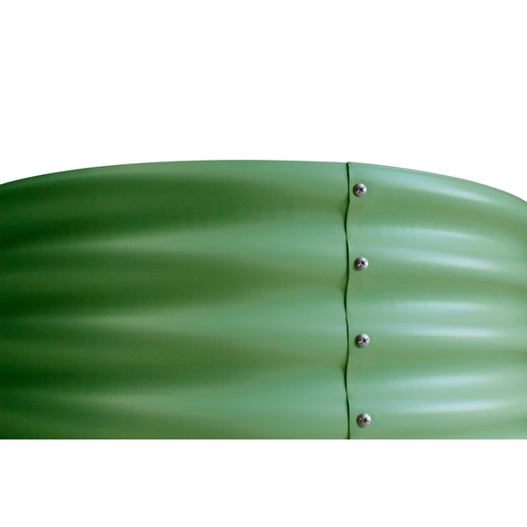 Hochbeet, Modulares Metall, Sage Green, LxBxH: 183 x 137 x 45 cm