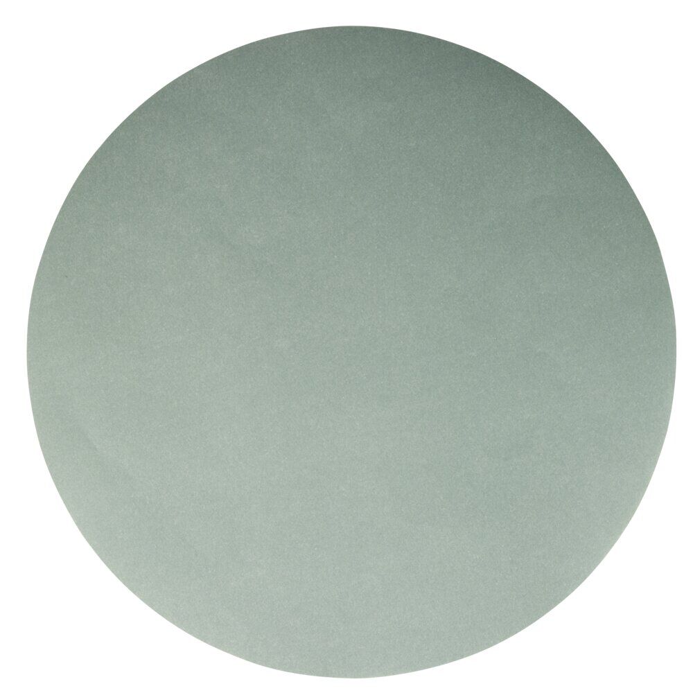 Set de table rond x8 en papier uni vert céladon Ø38cm