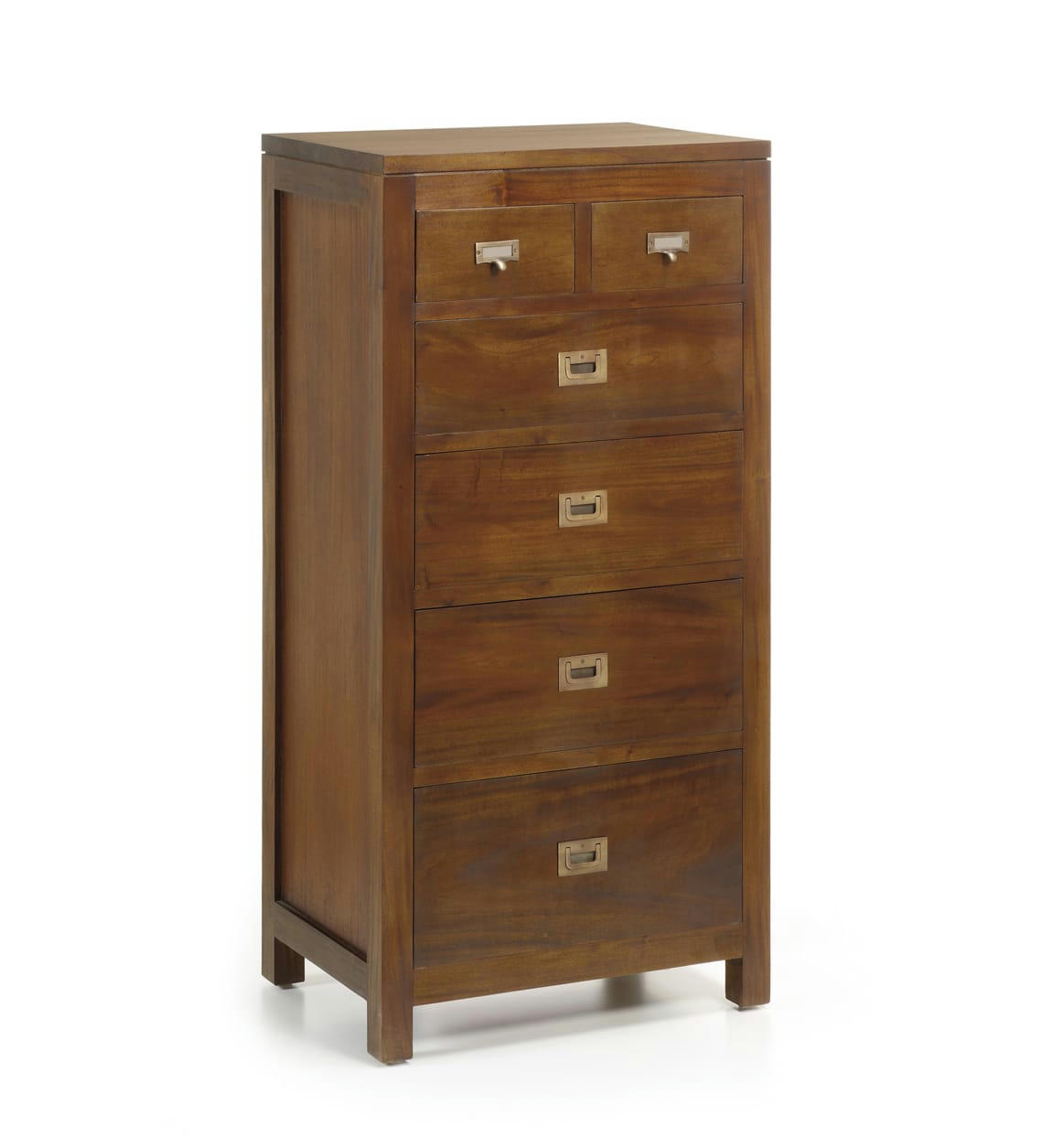 FLAMINGO - Commode en bois marron H120