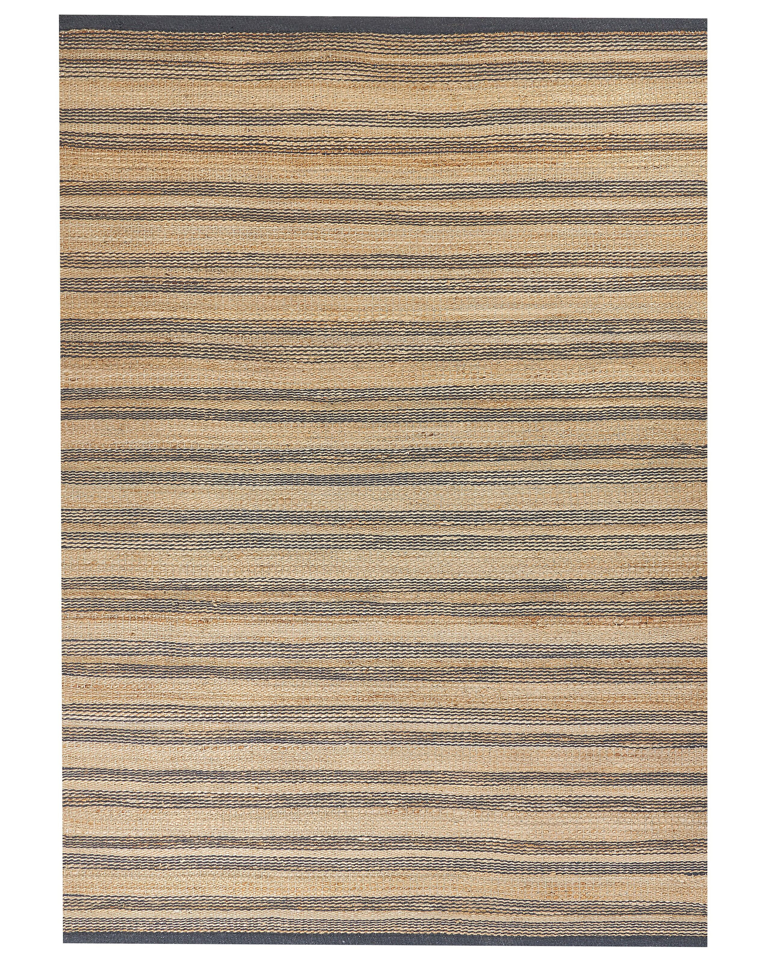 Dywan chodnik juta 160x230 cm beżowo-szary