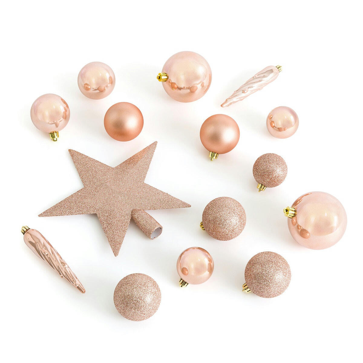 Coffret de 33 boules de Noël, Caspar