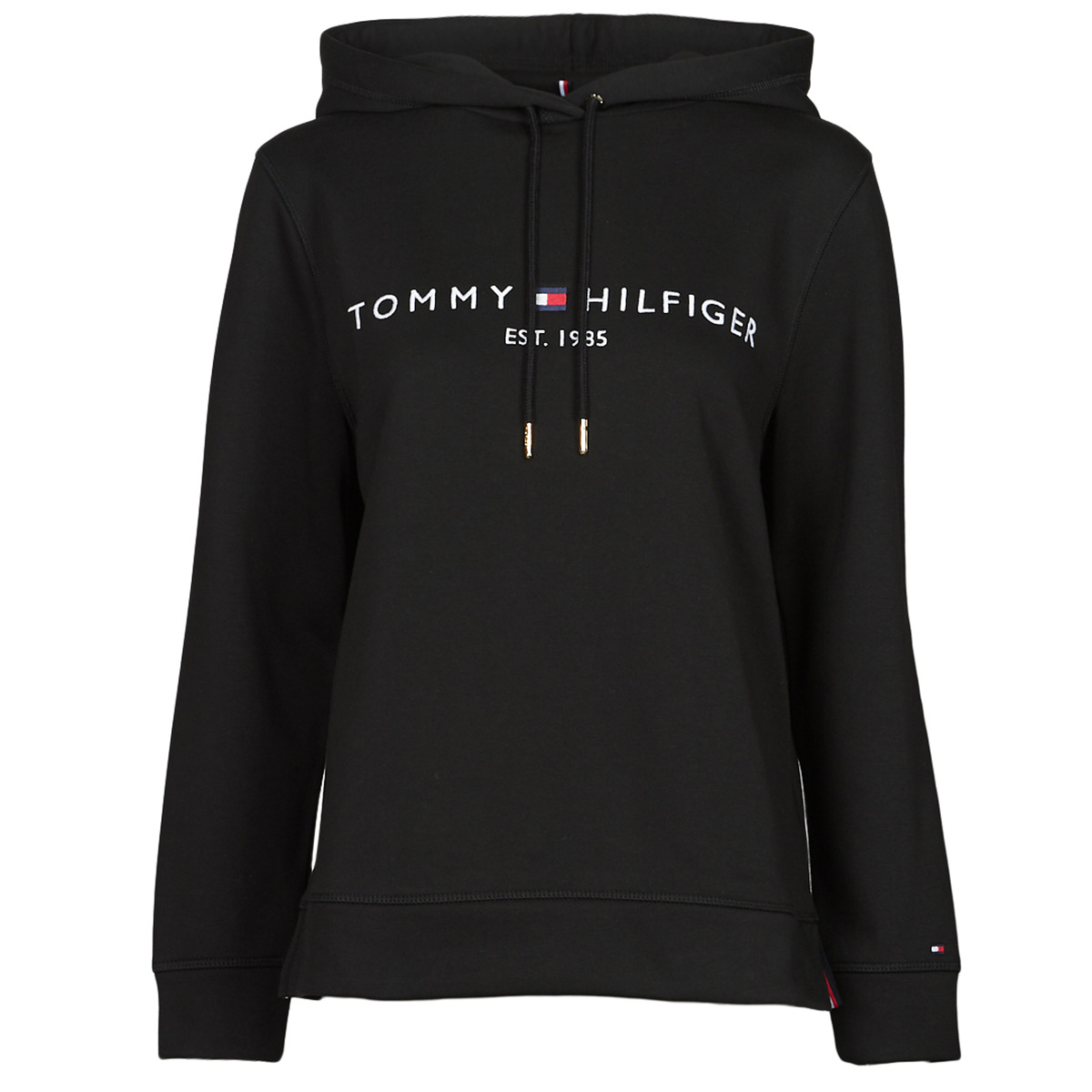 Tommy Hilfiger - HERITAGE HILFIGER HOODIE LS - Black