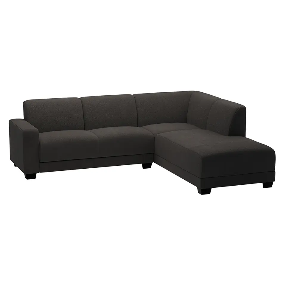 Hoekbank Aberdeen rechts - Preston - antraciet