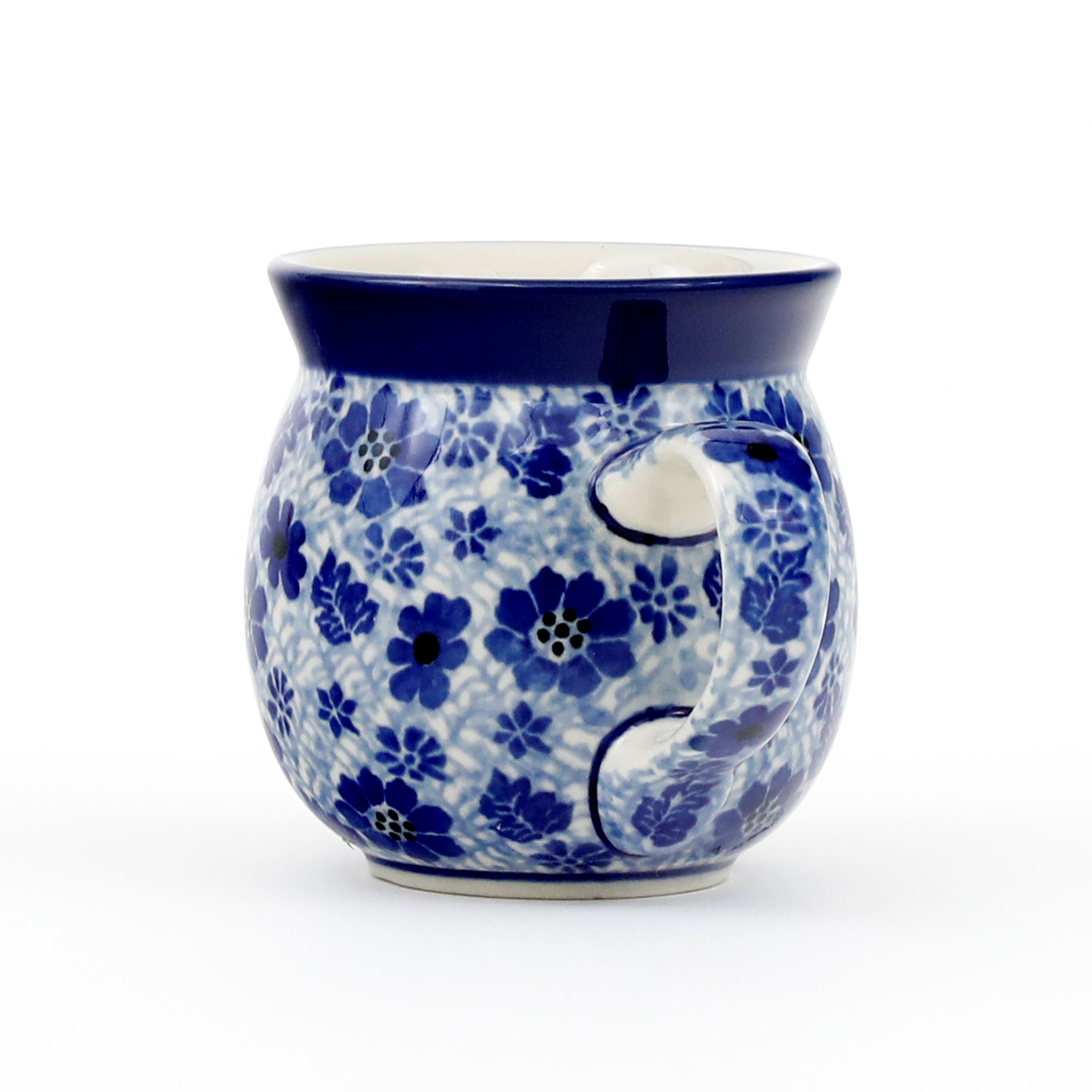 Kubek Ceramiczny 005 v-0,2l 1443X Ważka w kwiatach