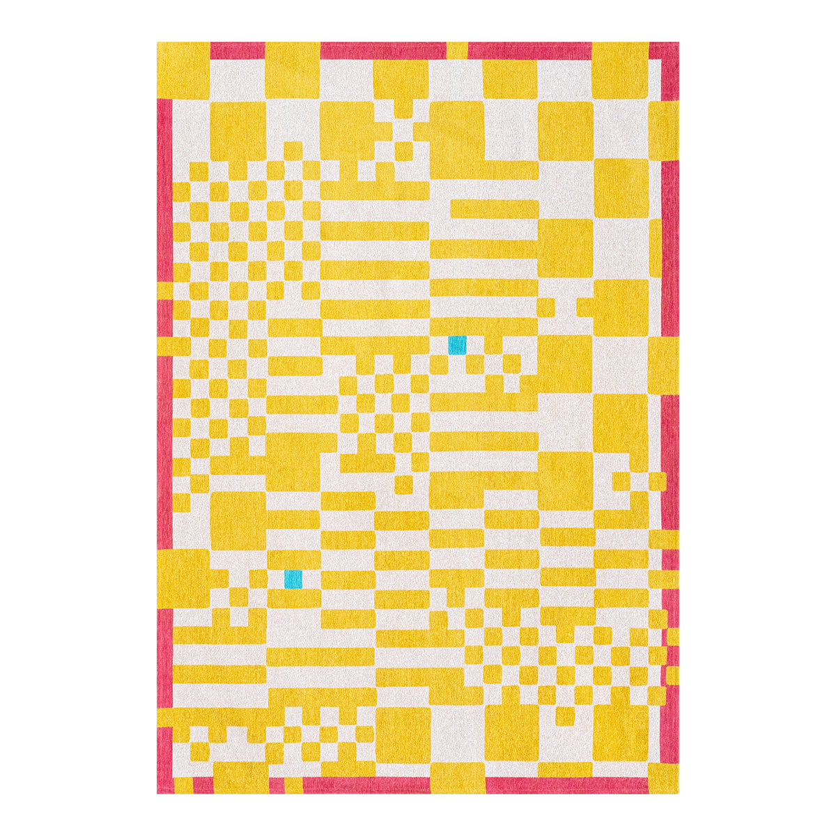 Ecorugs vloerkleed Cupcake - geel - 140x200cm