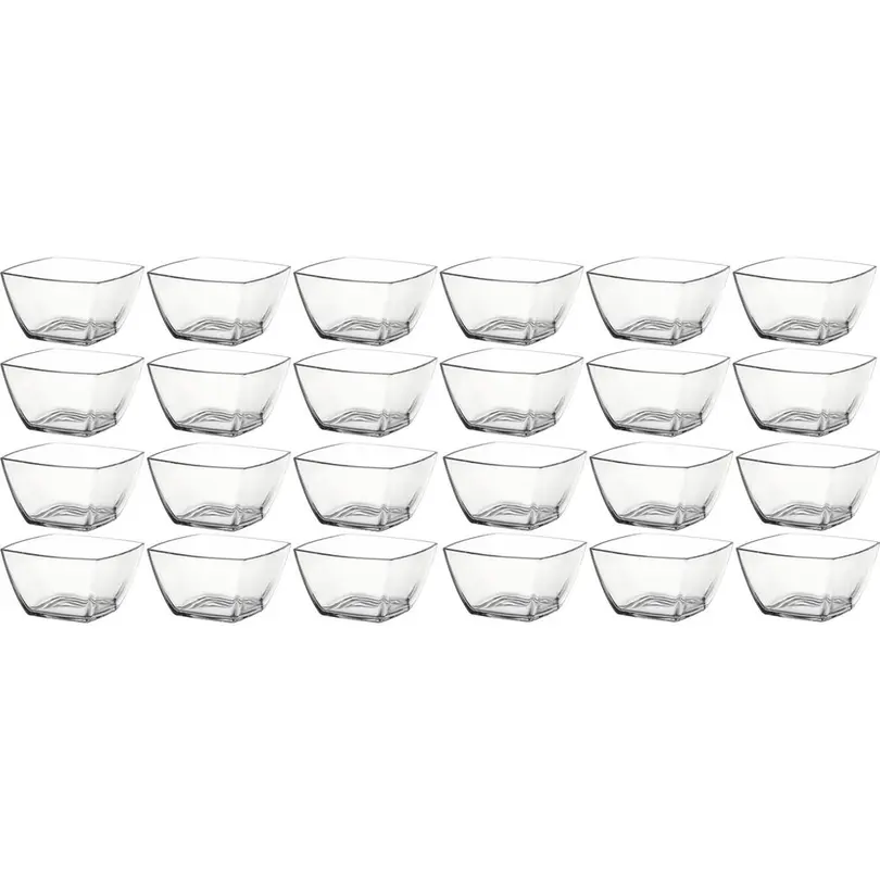 Schale 24er-Set Carre