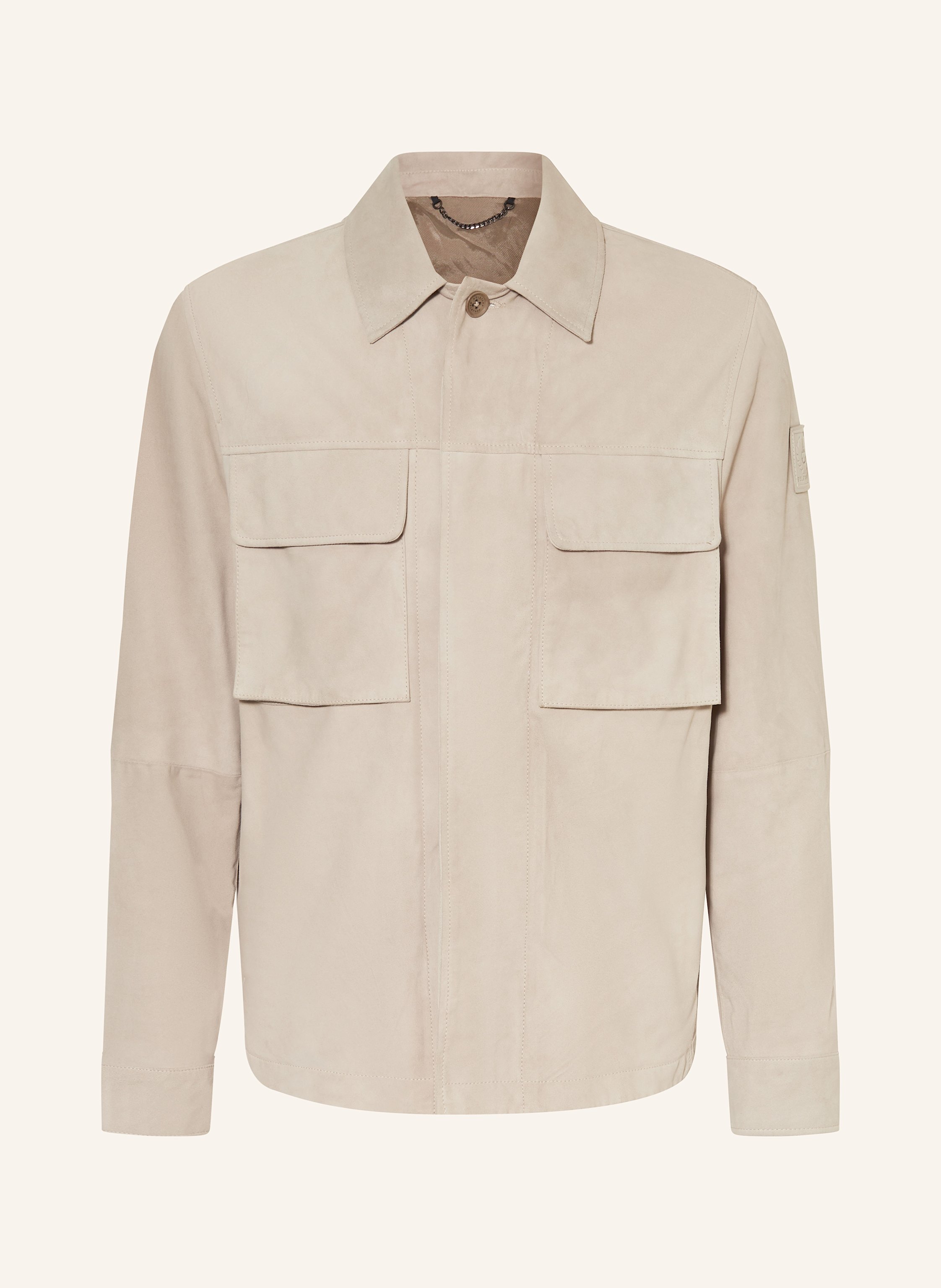 BELSTAFF Leder-Overjacket WAYMARK