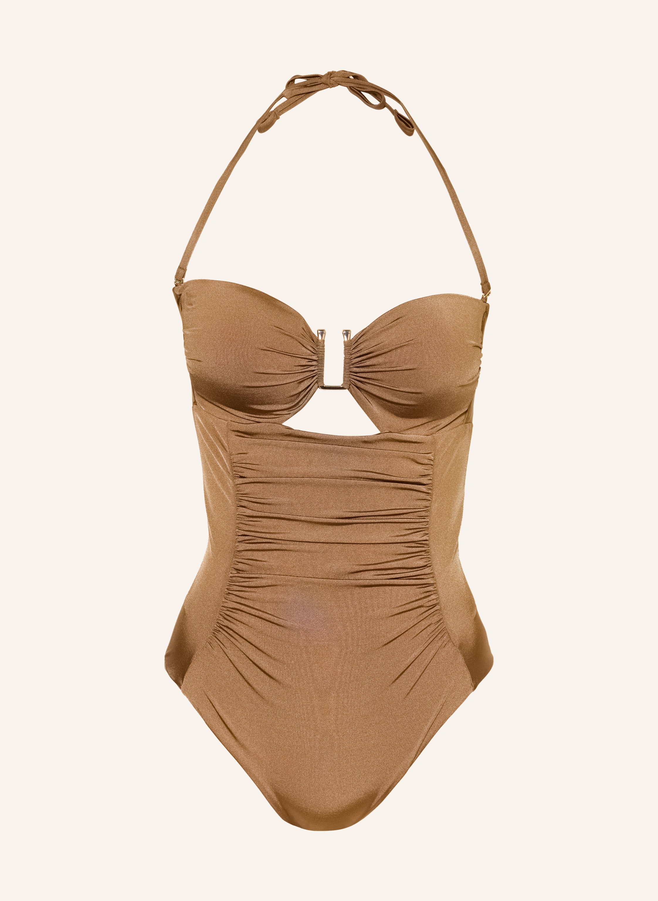 Max Mara BEACHWEAR Bandeau-Badeanzug BCHCURVA mit Cut-out