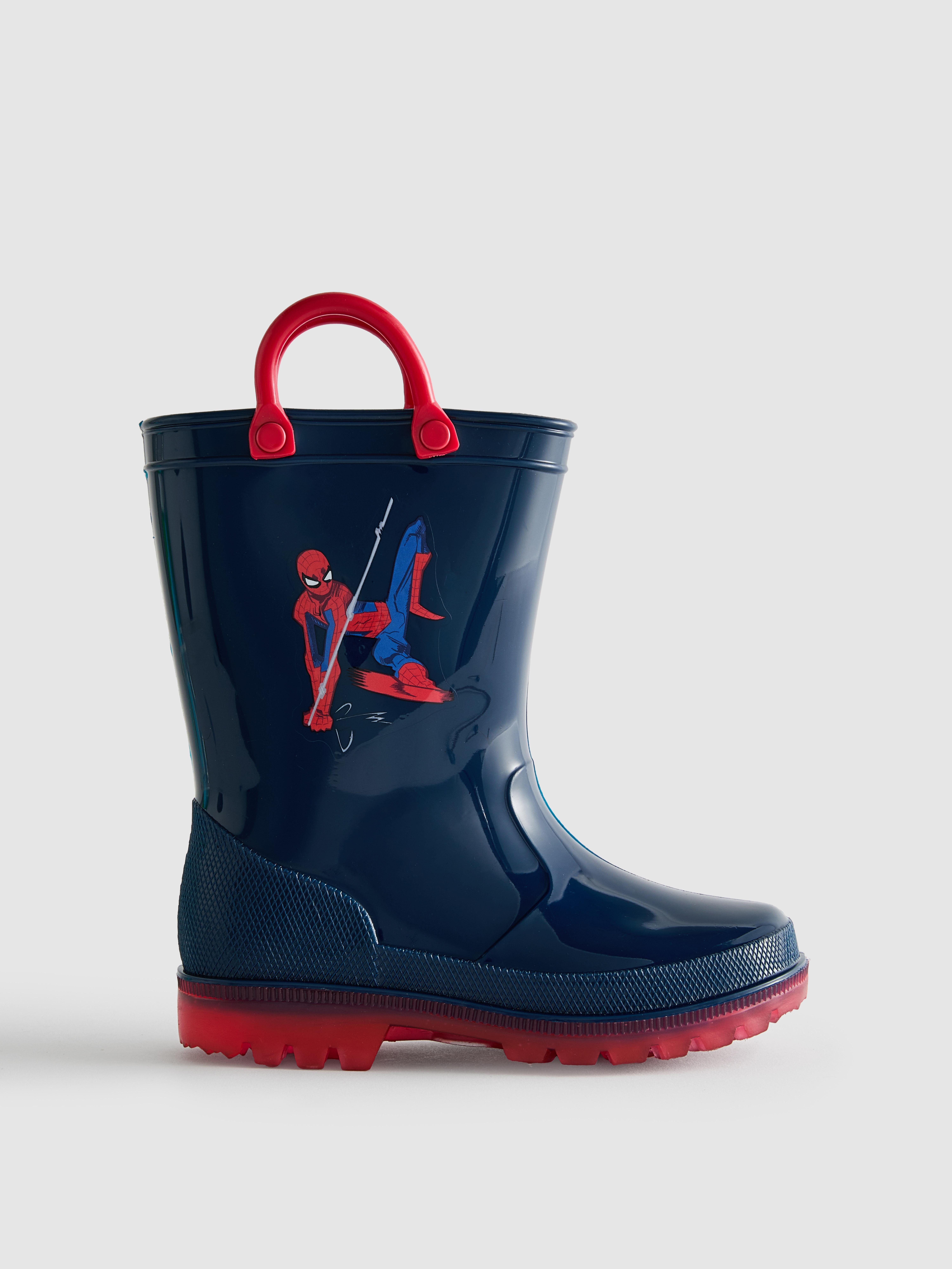 MARVEL Spider-Man Light Up Rain Boots