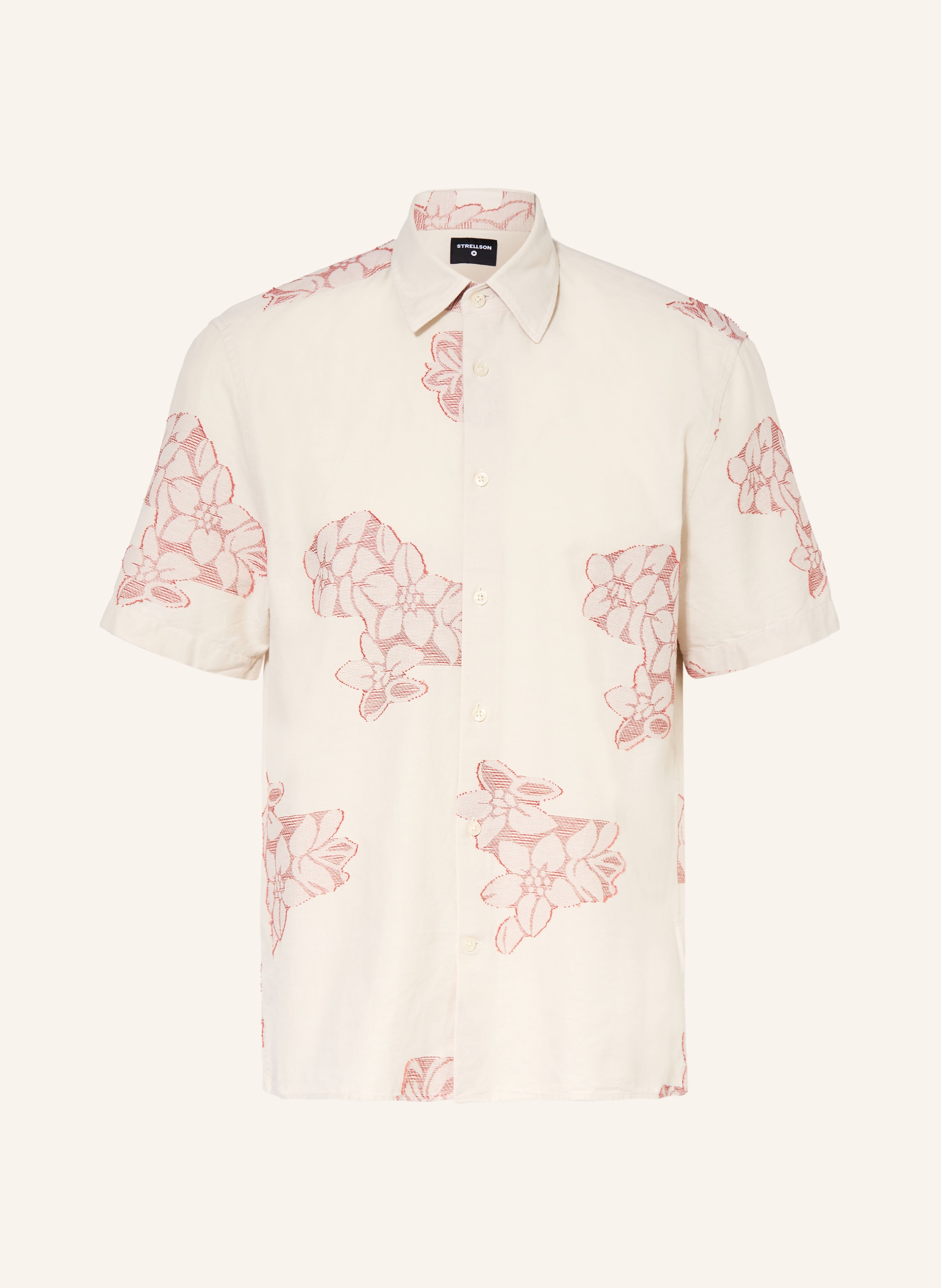 STRELLSON Kurzarm-Hemd CASYN Comfort Fit