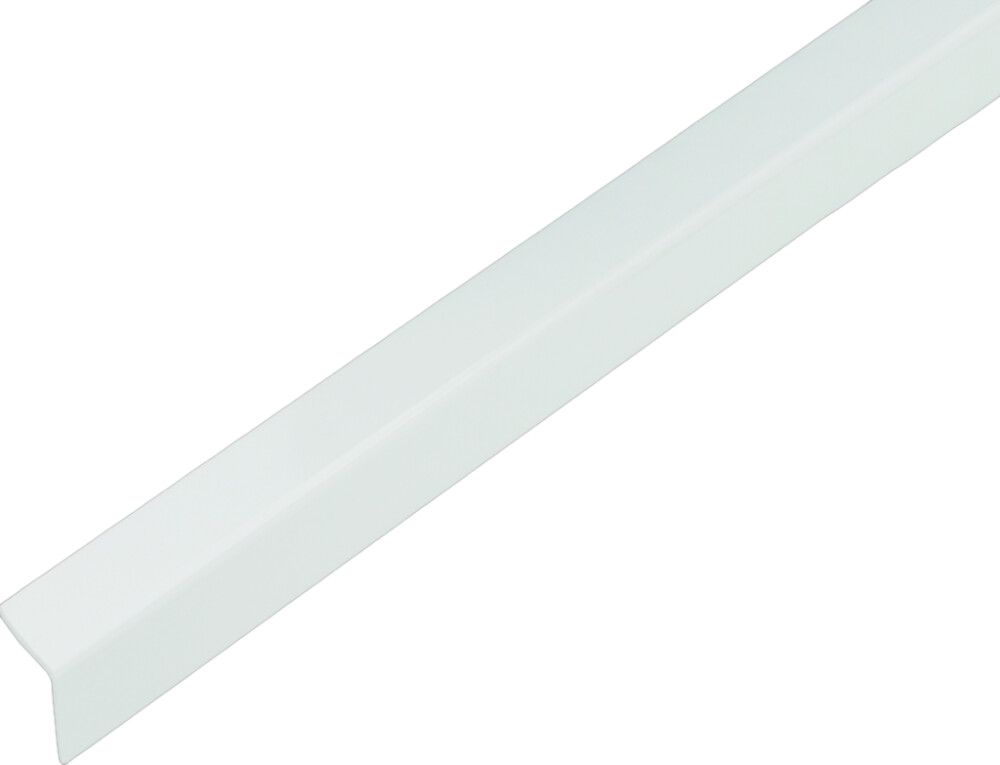 VINKELPROFIL GAH ALBERTS PVC SELVKLEBENDE BLANKE HVIT 20X20X1000MM