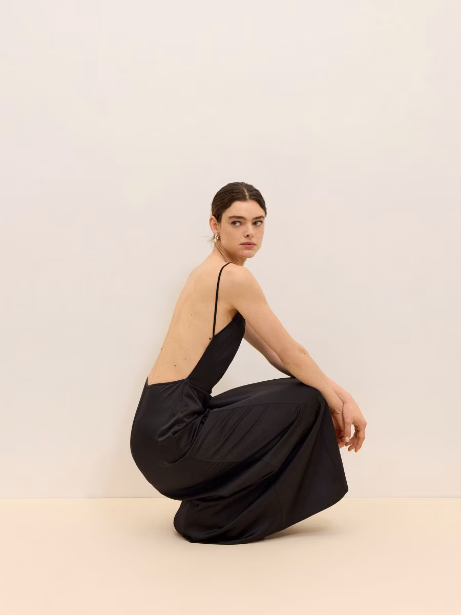 Open Back Dress