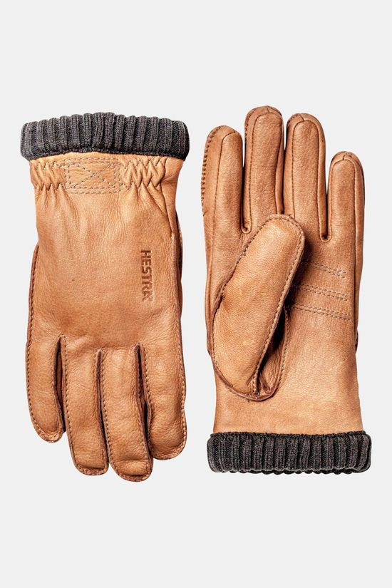 Hestra Deerskin Primaloft Rib Handschoen