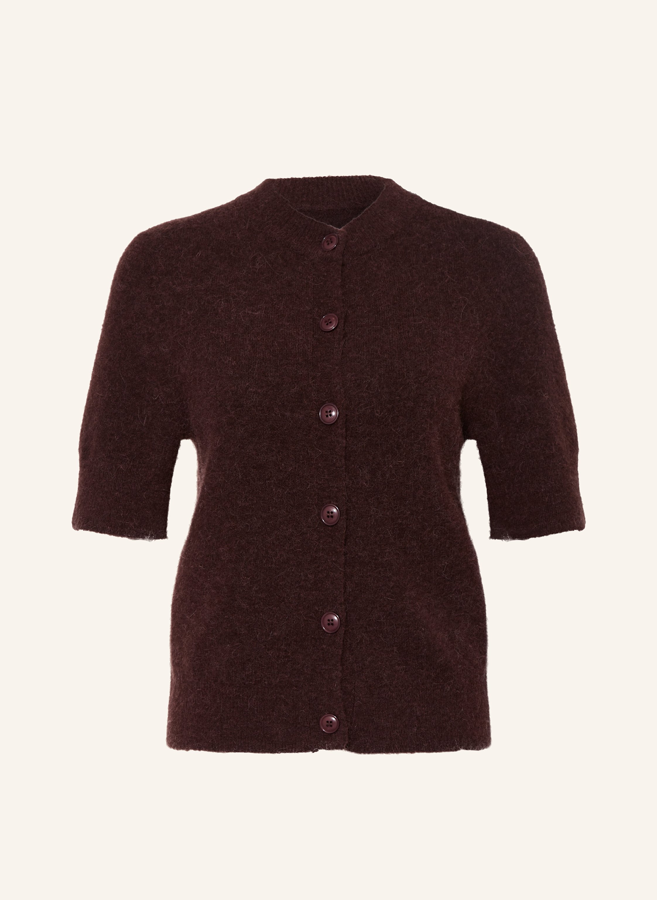 SAMSØE  SAMSØE Strickjacke SANOURA mit Merinowolle und Alpaka