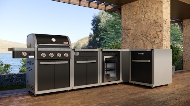 Coleman Revolution&trade; 4 Burner with Wok Burner - Black Gloss (COLREV4BGL)