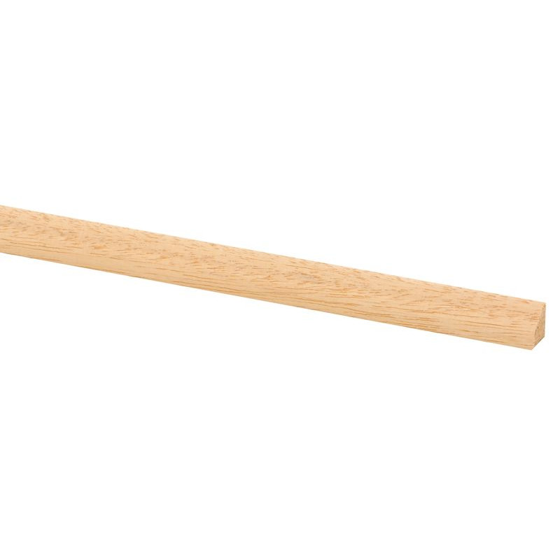 Moulure quart de rond en marupa clair 270 x 1,3 x 1,3 cm