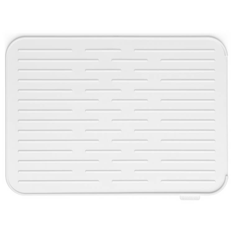 Brabantia Silicone Dish Drying Mat - Light Grey