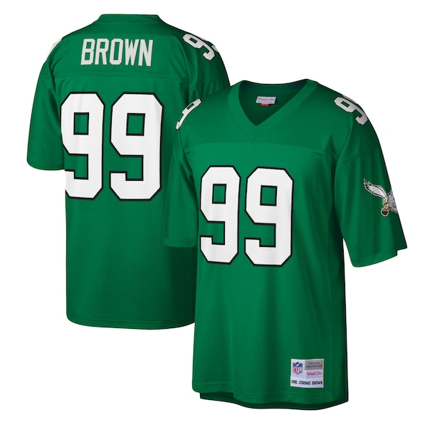 Jerome Brown Philadelphia Eagles Legacy Replica Jersey - Kelly Green