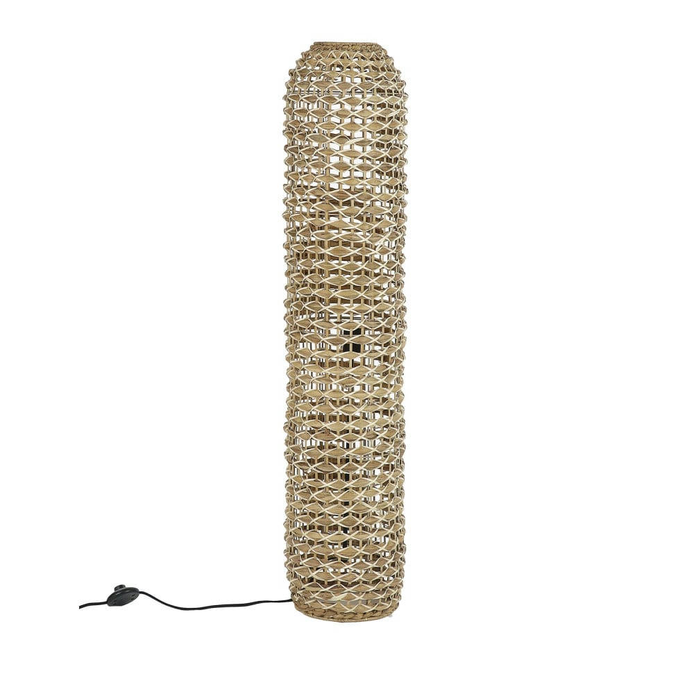 ROTA - Lampadaire en fibre naturelle H120cm naturel