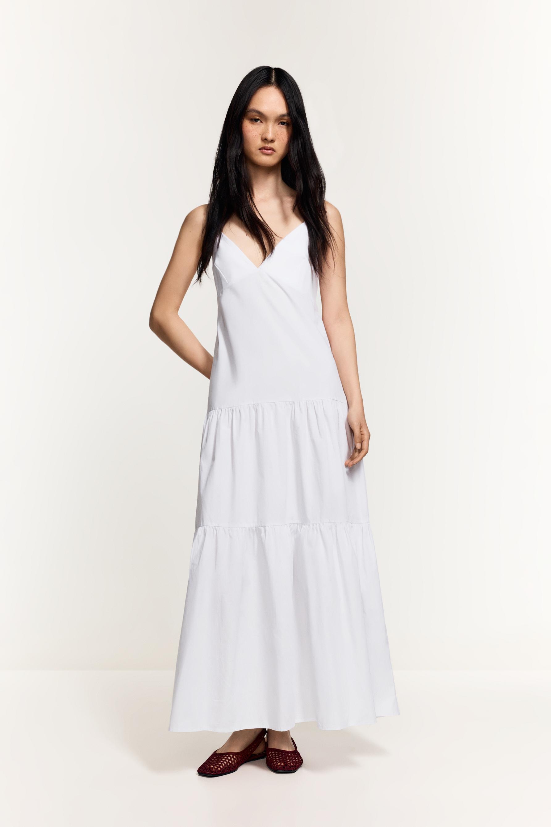 Vestido midi tirantes