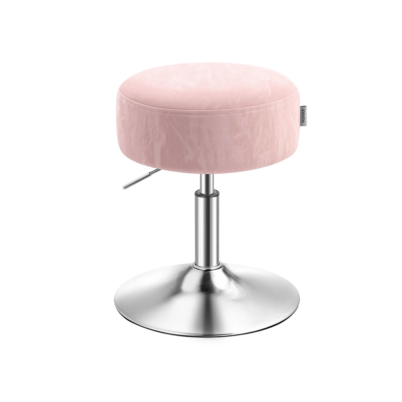 Tabouret de maquillage réglable pivotant en PU pour coiffeuse